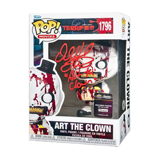 David Howard Thornton Signed Art The Clown Funko Pop - 7BAP Signature Series