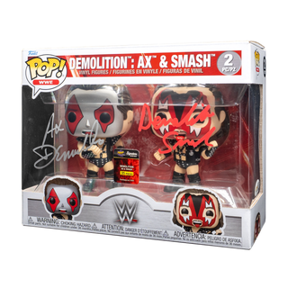 Ax & Smash Signed Demolition: Ax & Smash Funko Pop - 7BAP Signature Series