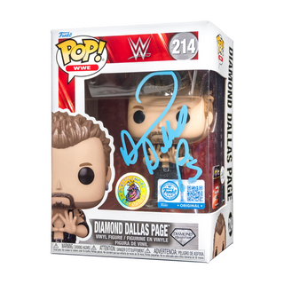 Diamond Dallas Page Signed Diamond Dallas Page Funko Pop - 7BAP Signature Series