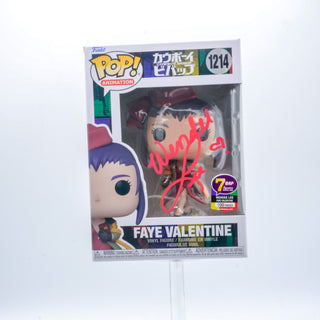 * Signature Series Wendee Lee Signed Pop – Faye Valentine, Cowboy Bebop 1214 /100 pieces
