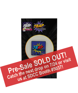 *Pre-Sale for On-Site Pickup* 7BAP Limited Edition SDCC 2026 City Enamel Pin /100 made