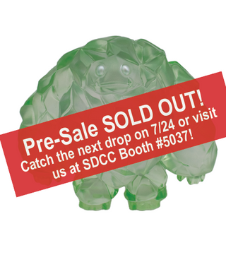 *Pre-Sale for On-Site Pickup* Peridot Chomp Figure by Abominable Toys - SDCC 7BAP Exclusive Limited Edition /175 made