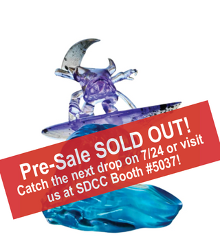 *Pre-Sale for On-Site Pickup* Surfs Up Mortem Gastley Resiin Figure by Mischief Toys - SDCC 7BAP Exclusive Limited Edition /50 made