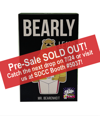 *Pre-Sale for On-Site Pickup* Mr. Bearenheit Figure by Bearly - SDCC 7BAP Exclusive Limited Edition /100 made