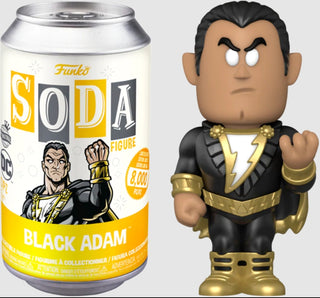 Funko Soda Black Adam International, Sealed **Shot at Chase**