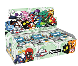 2026 Topps Chrome VeeFriends Sealed Hobby Box (18 packs)