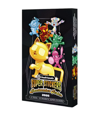 2026 VeeFriends Super Stickers Sealed Box (12 Packs)