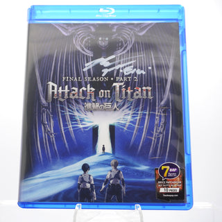 * Signature Series Bryce Papenbrook Signed Blu-Ray – AOT S4 Part 2 /10 pieces