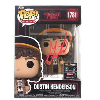 * Signature Series Gaten Matarazzo Signed Funko Pop – Dustin Henderson 1781 /55 pieces
