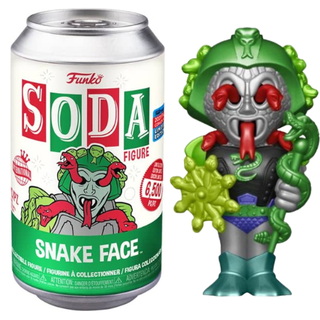 Funko Soda Snake Face, Metallic, International, Opened - 2021 Fall Convention Exclusive Chase