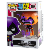 Signature Series Tara Strong Signed Pop - Raven (Teen Titans Go!)