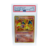 Charizard #001 Trading Card - 2021 Pokemon Thai (Holo, 25th Anniversary Promo) - PSA 10