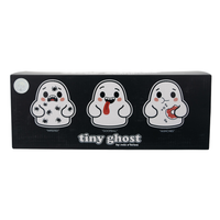 * BimToy Vinyl Tiny Ghost 3-Pack (3-in, Infested/Goofball/Munchies, Limited Edition, 400 Made)