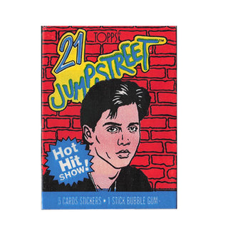 1987 Topps 21 Jump Street Cards Unopened Pack
