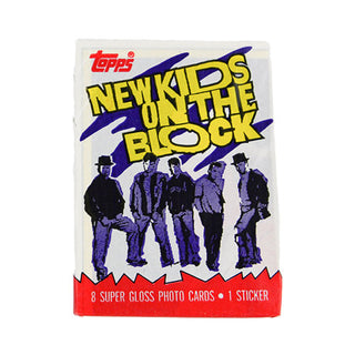 1989 Topps New Kids On The Block Cards Unopened Pack
