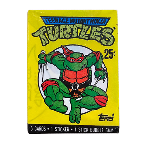 89 TEENAGE MUTANT NINJA TURTLES タートルズカード 1989 Topps Teenage Mutant Ninja Turtles TMNT Cards Unopened Pack
