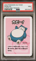 2023 POKEMON OLD MAID SUPER HIGH TENSION SNORLAX # - Graded PSA MINT 9