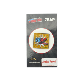 * Artist Proof 7BAP NYCC 2025 Collect Your Childhood Enamel Pin Gold /25 pieces