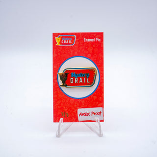 * Artist Proof Mystery Grail Logo Enamel Pin