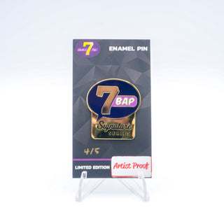 * Artist Proof 7BAP Signature Series Enamel Pin /5 pieces