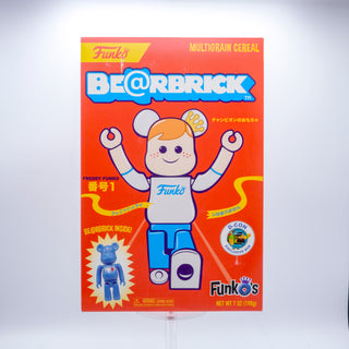 * Freddy Funko Be@rbrick FunkO's Cereal Red Box with Freddy Be@rbrick – 2018 D-Con Exclusive
