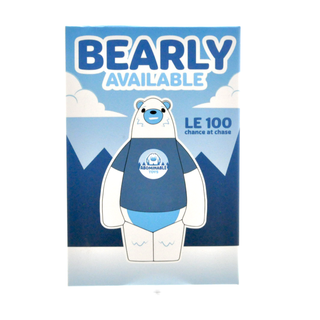 * Bearly Available x Abominable Toys Figure (Unsealed) – 7BAP Exclusive /100 pieces