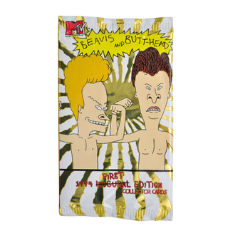 * 1994 Topps Beavis and Butt-Head Unopened Card Pack