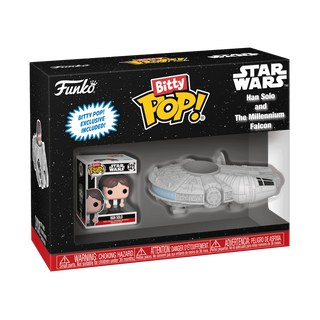 Bitty Pop! Han Solo and the Millennium Falcon (Rides)