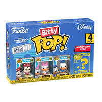 Bitty Pop! Minnie Mouse, Daisy Duck, Donald Duck & Mystery Bitty (Series 2) 4-Pack [Damaged: 7.5/10]