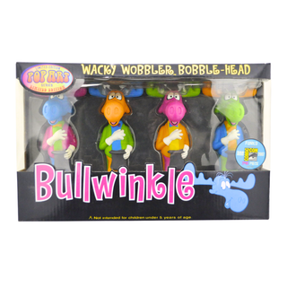 * Funko Wacky Wobbler Bullwinkle (Pop Art Series) 4-pack -2007 SDCC Exclusive /240 pieces