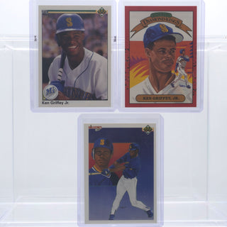 * Bundle of 3 Ken Griffey Jr. Baseball Cards