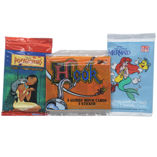 * Bundle of 3 Disney Trading Cards Packs