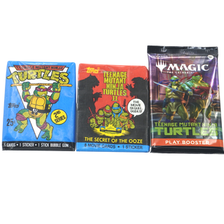* Bundle of 3 TMNT Card Packs (Sealed)