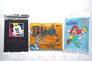* Bundle of 3 Vintage Disney Card Packs