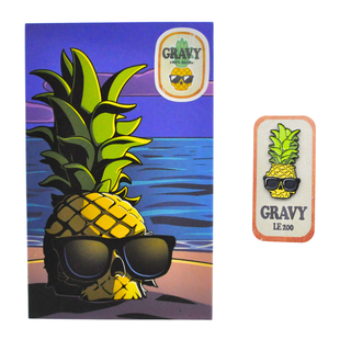 * Ben Gravy OG Figure & Pin Bundle – 100% Stoke Sticker 1st Release /300 pieces