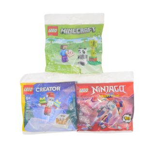 * Bundle of 3 LEGO Bags