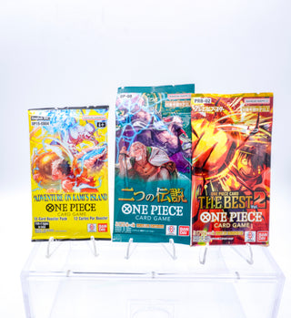 * Bundle of 3 One Piece Card Game Booster Packs