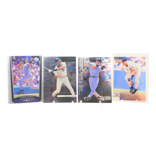 * Bundle of 4 Derek Jeter Baseball Cards