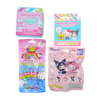* Bundle of 4 Sealed Sanrio Blind Boxes