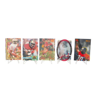 * Bundle of 5 Jerry Rice Football Cards
