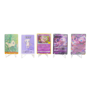 * Bundle of 5 Mew Pokémon Cards