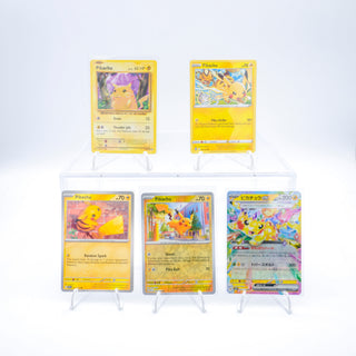 * Bundle of 5 Pokémon TCG Pikachu Cards