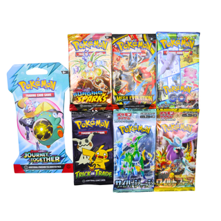 * Bundle of 7 Unopened Pokémon Trading Card Game Packs