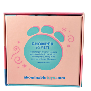 * Abominable Toys Chomper – Pink Fluff Glow in the Dark LE 1500