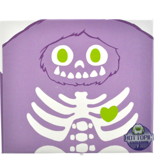 * Abominable Toys Chomp – Magenta Skeleton Glow Edition /1500 made – Hot Topic Exclusive