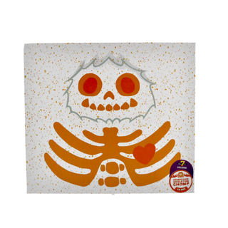 * Abominable Toys Chomp – Orange Skeleton Glow Edition Limited Edition /555 made – 7BAP Exclusive
