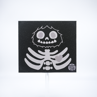 * Abominable Toys Chomp – Silver Skeleton Edition /400 Made