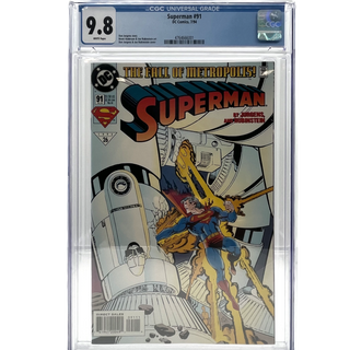 * Superman #91 (7/94) Graded CGC 9.8 – DC Comics