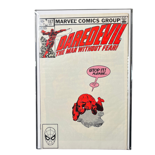 * Daredevil The Man Without Fear #187 (1982) – Marvel Comics