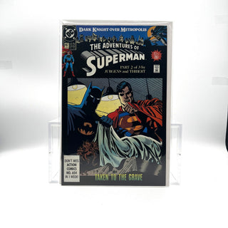 * The Adventures of Superman #467 – Dark Knight Over Metropolis Part 2 of 3 (1990) – DC Comics